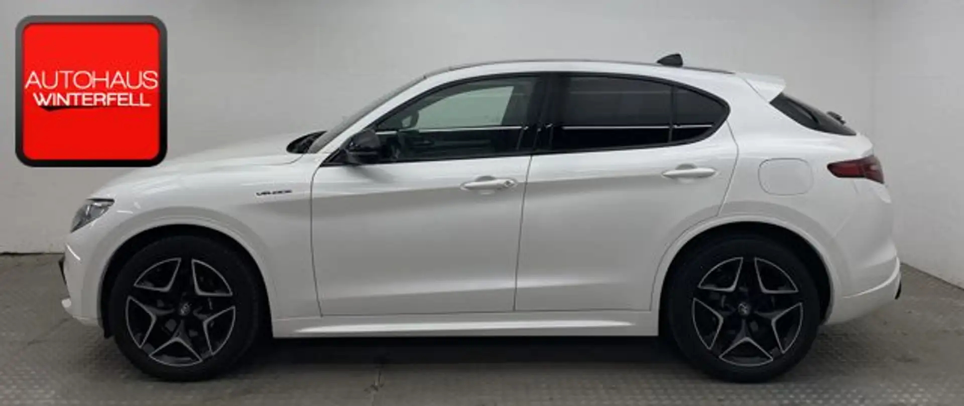 Alfa Romeo Stelvio Veloce Q4 GLASDACH+POTENZA+MEMO+AHK+ White - 2