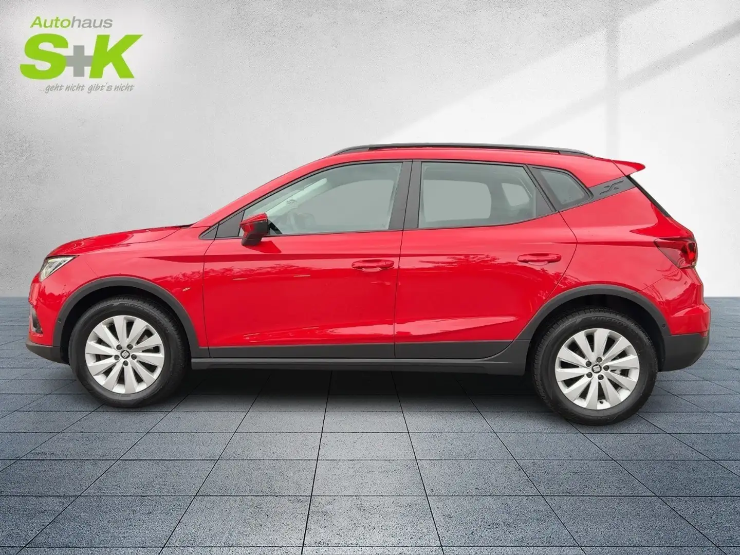 SEAT Arona 1.0 TSI Style DSG+BEATS+NAVI+GJR+LED+KAMERA+ACC+ Rojo - 2