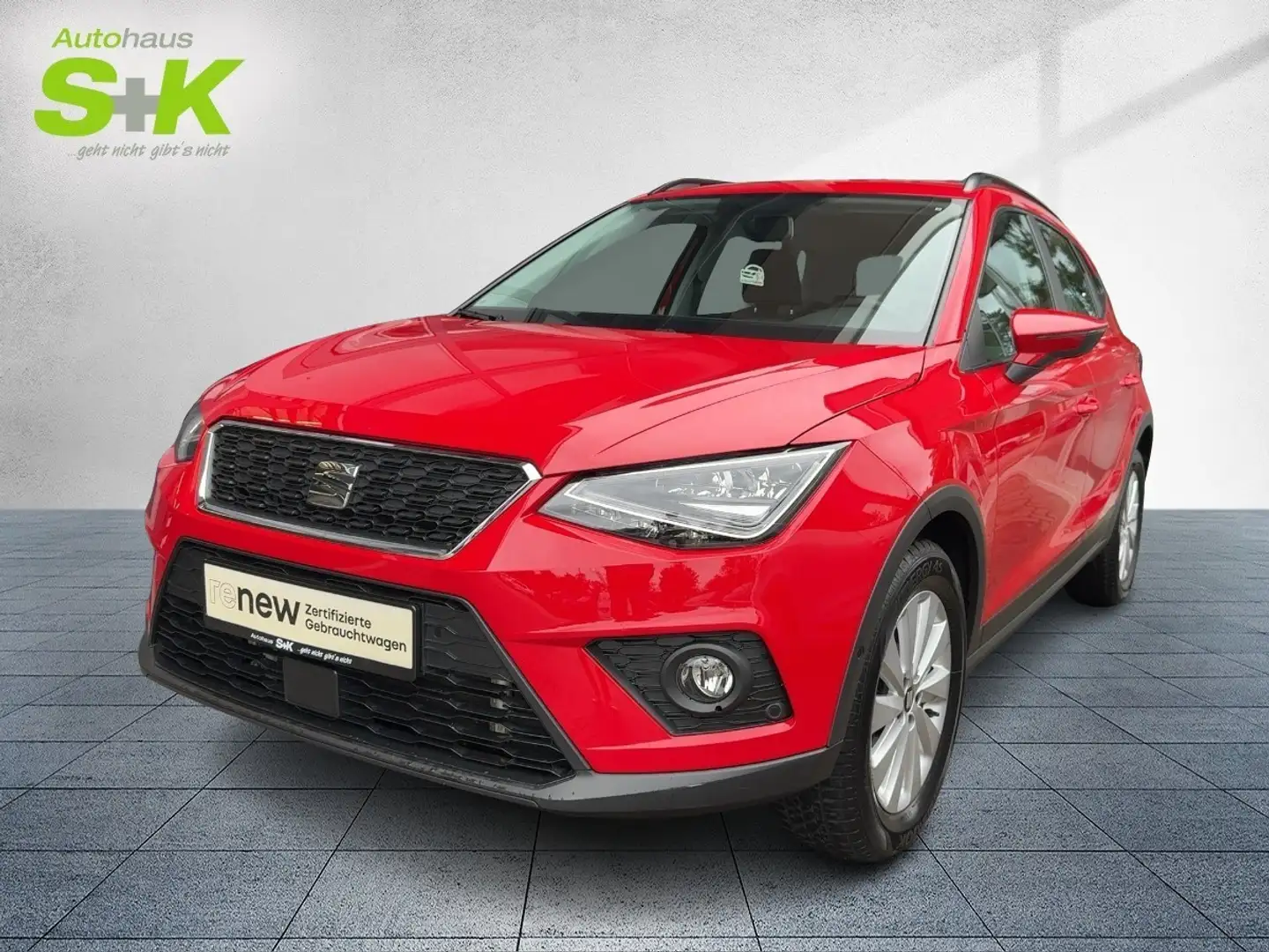 SEAT Arona 1.0 TSI Style DSG+BEATS+NAVI+GJR+LED+KAMERA+ACC+ Rosso - 1