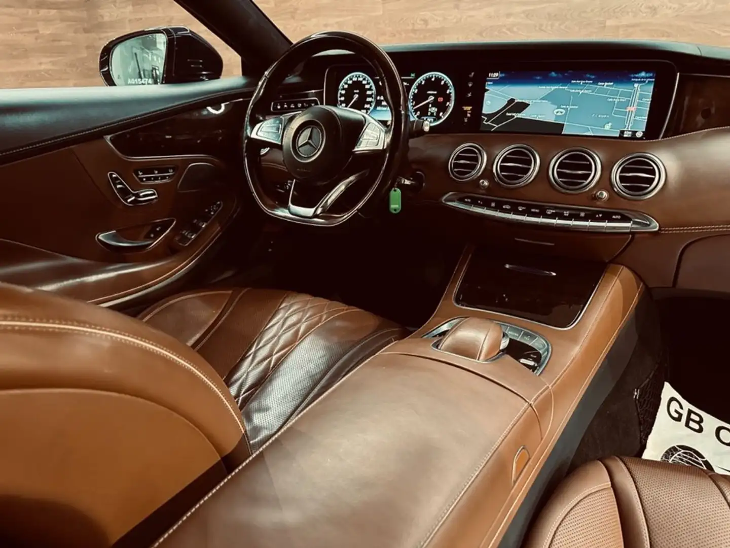 Mercedes-Benz S 500 4MATIC Coupe Blauw - 2