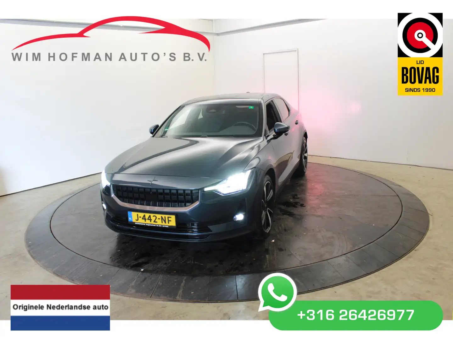 Polestar 2 Long Range Dual Motor Launch Ed 78kWh 409Pk El Tre Bleu - 1