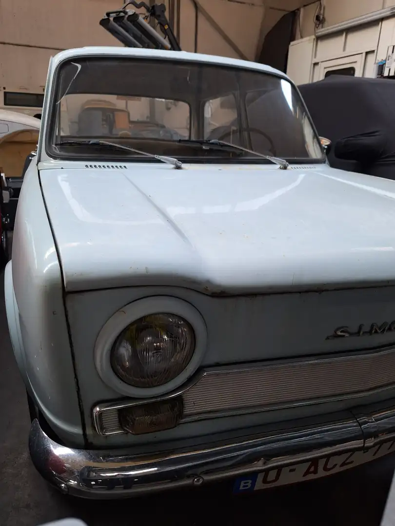 Oldtimer Simca 1000 (900) Weiß - 2