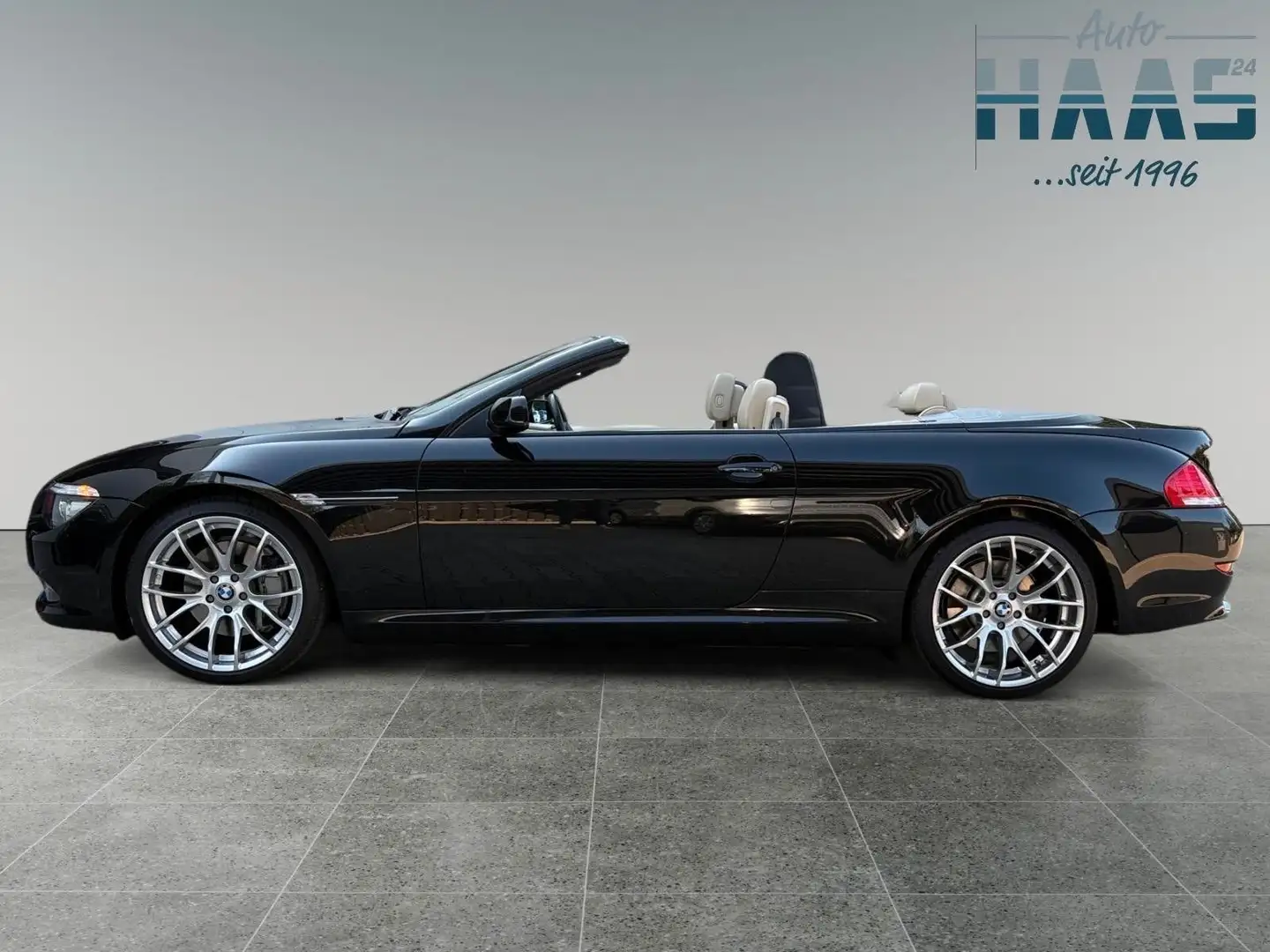 BMW 650 CI Cabrio V8 LPG/Benzin LEDER NAVI Xenon crna - 2