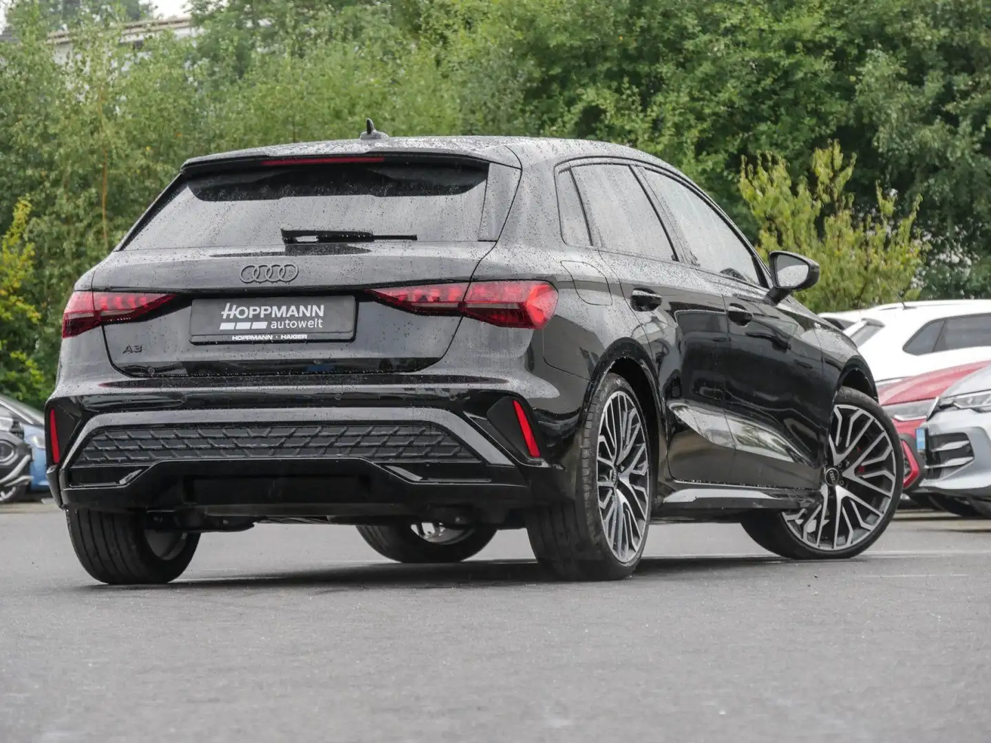 Audi A3 S line 35 TDI AHK Sonos Navi Matrix Schwarz - 2