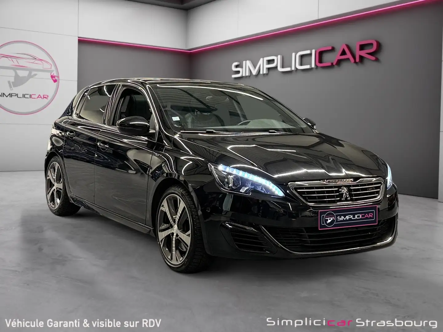 Peugeot 308 308 2.0 BlueHDi 180ch S\u0026amp;S EAT6 GT Schwarz - 1