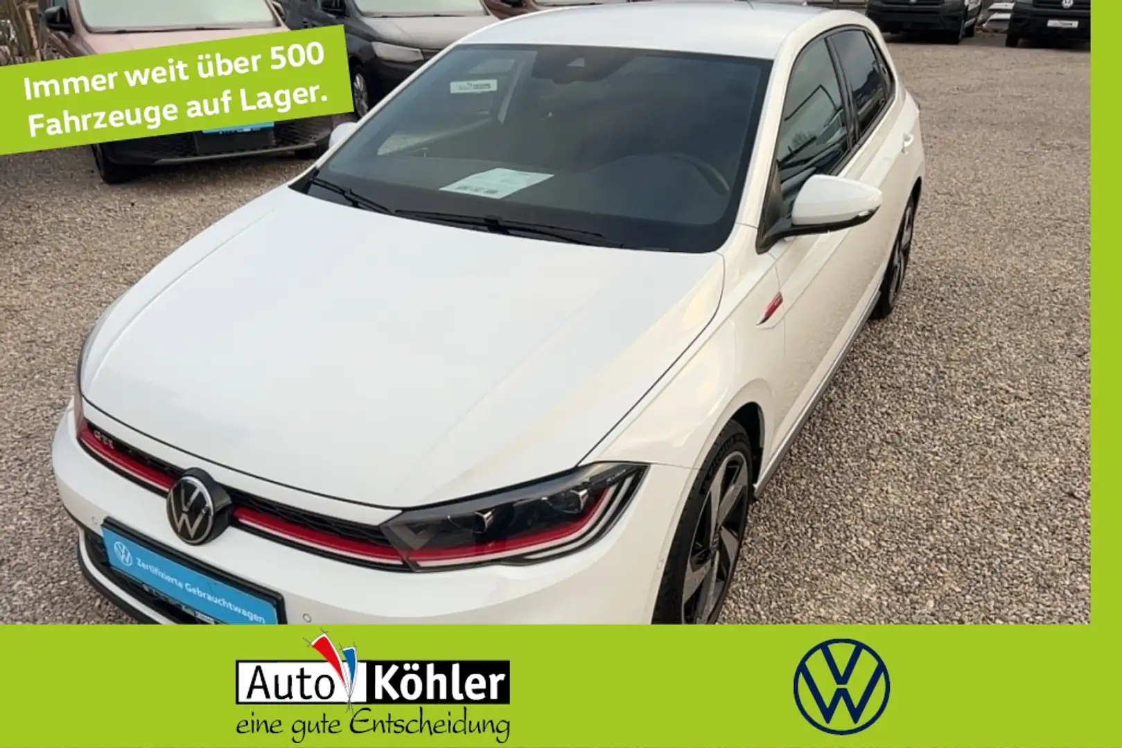 Volkswagen Polo GTi DSG Aktionspreis! Gültig nur bis zum 28 Juni! Weiß - 1