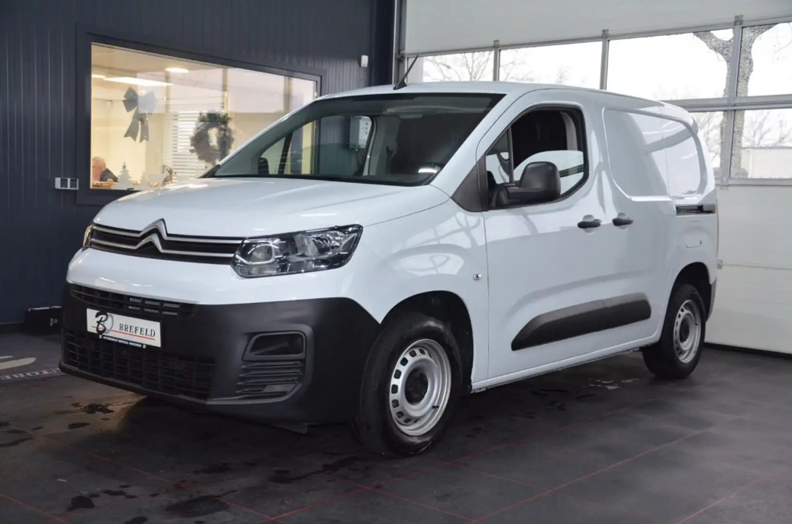 Citroen Berlingo 1.5 Blue HDI  2 X Schuifdeur, Airco Wit - 1