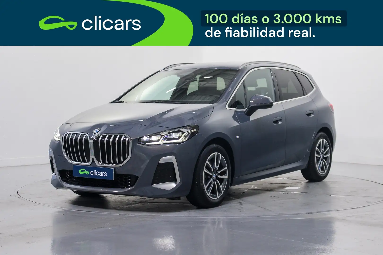 BMW 1er M Coupé 218dA Active Tourer Sport Grau - 1