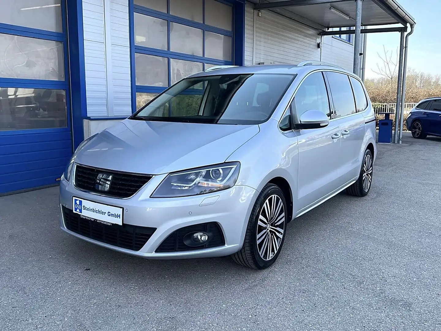 SEAT Alhambra Xcellence 2,0 TDI DSG, MwSt. ausweisbar Silber - 1