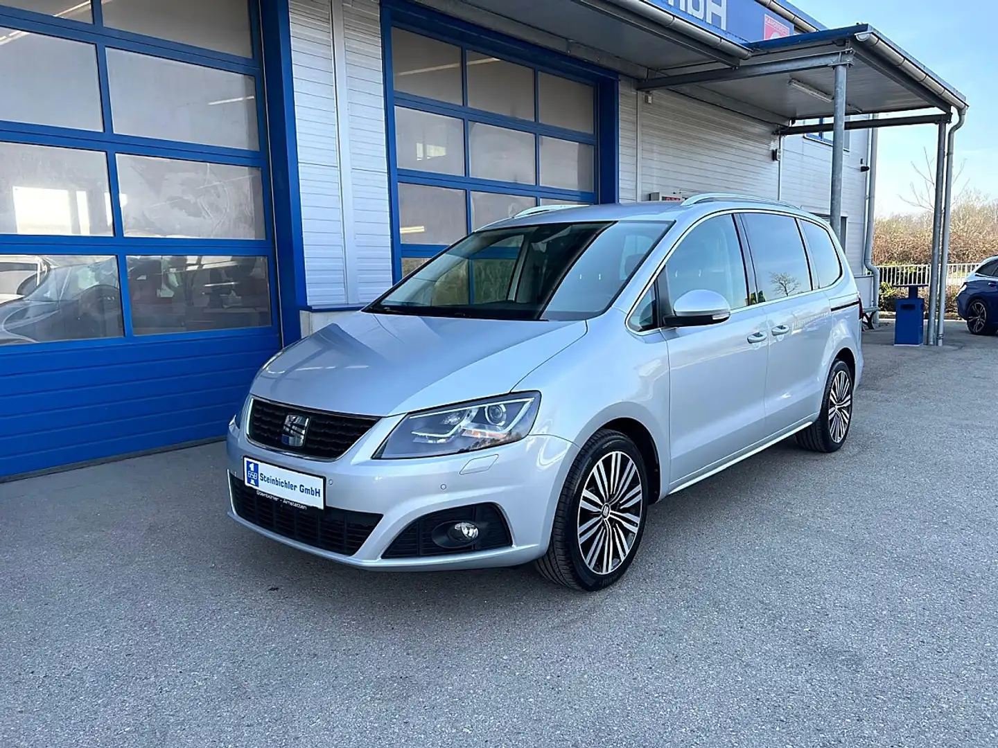 SEAT Alhambra Xcellence 2,0 TDI DSG, MwSt. ausweisbar Silber - 2