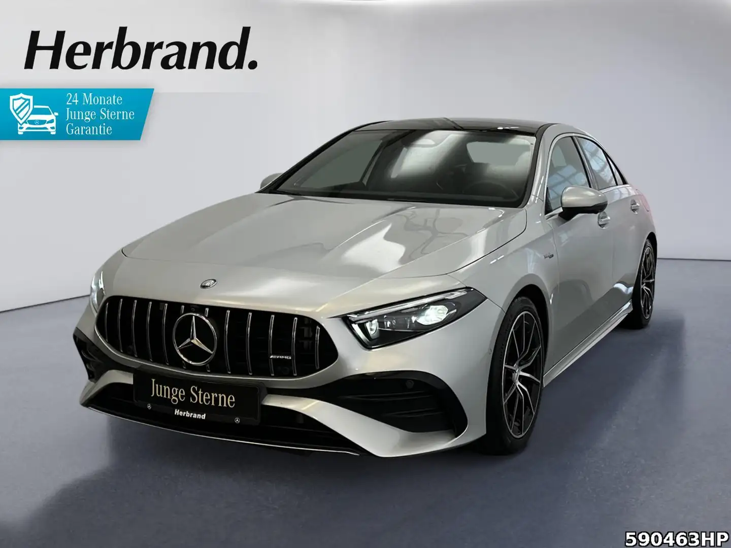 Mercedes-Benz A 35 AMG 4M Premium Plus Performance Sitze 360° Silber - 1