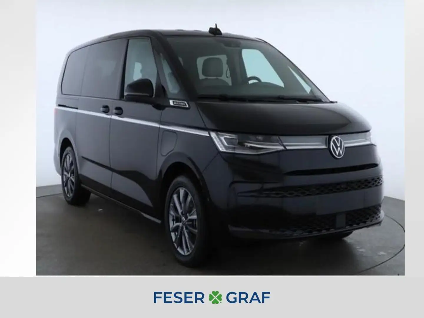 Volkswagen T7 Multivan 1.5 eHybrid 4M lang Style AHK Leder Schwarz - 1