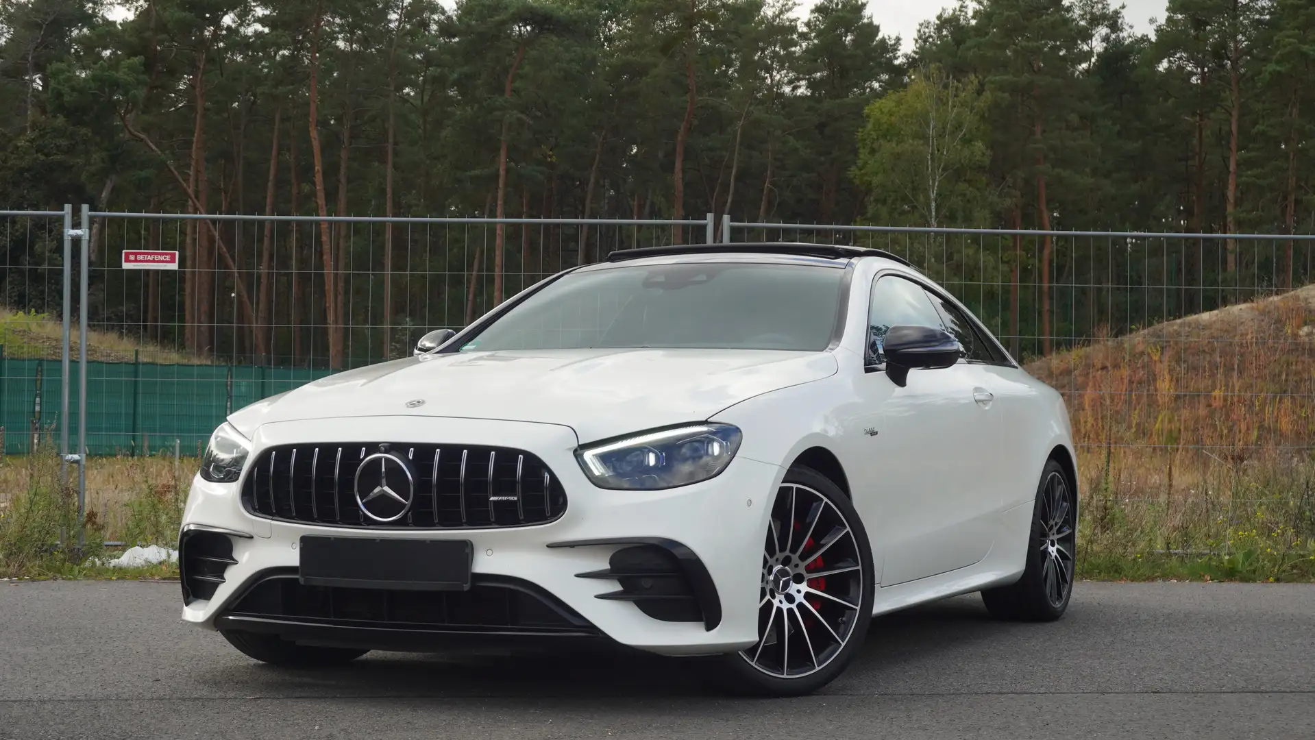 Mercedes-Benz E 53 AMG 4M M-Beam/Pano/Massage/360°/Soft/Luft/Burmester Biały - 1