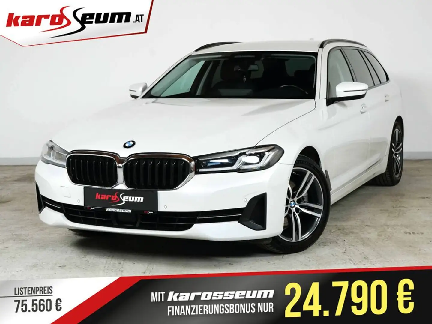 BMW Sonstige BMW 520d *AHK*RFK*PARK.ASS*LED*SOUND-S.*ACC*LEDER* Weiß - 1