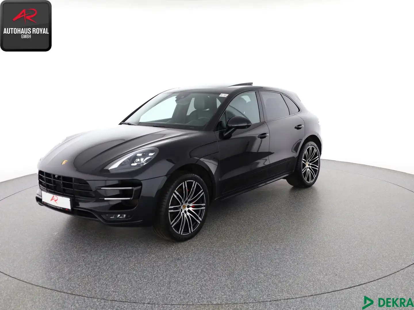 Porsche Macan Macan Turbo SPORT CHRONO PASM,21ZOLL,STANDHEIZ. Noir - 1