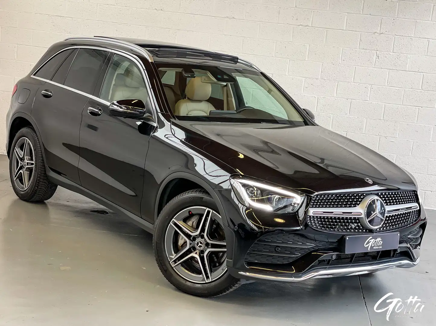 Mercedes-Benz GLC 300 258CH 4-Matic***PACK AMG/CUIR/TOIT PANO/ECLAIRAGE Noir - 2