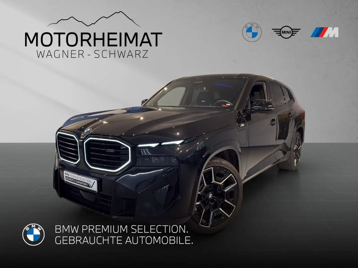 BMW XM 50e 22" AHK Autobahnassistent Noir - 1