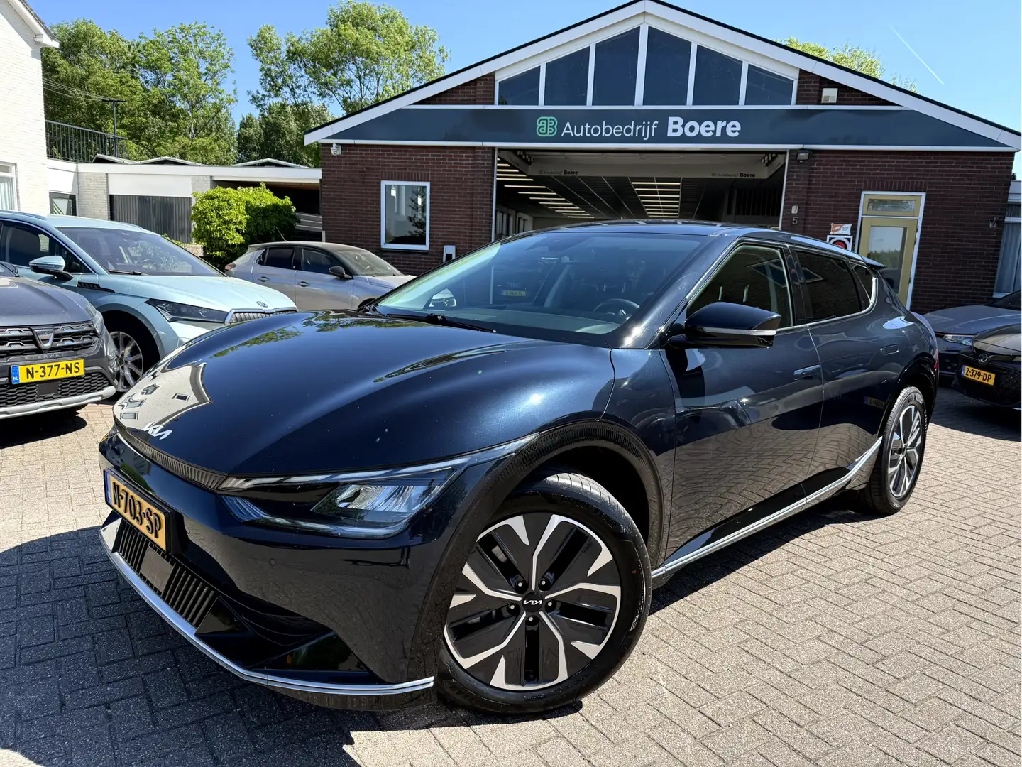 Kia EV6 Plus 77.4 kWh Navi, App Connect, Camera, Afn.Trekh Bleu - 1