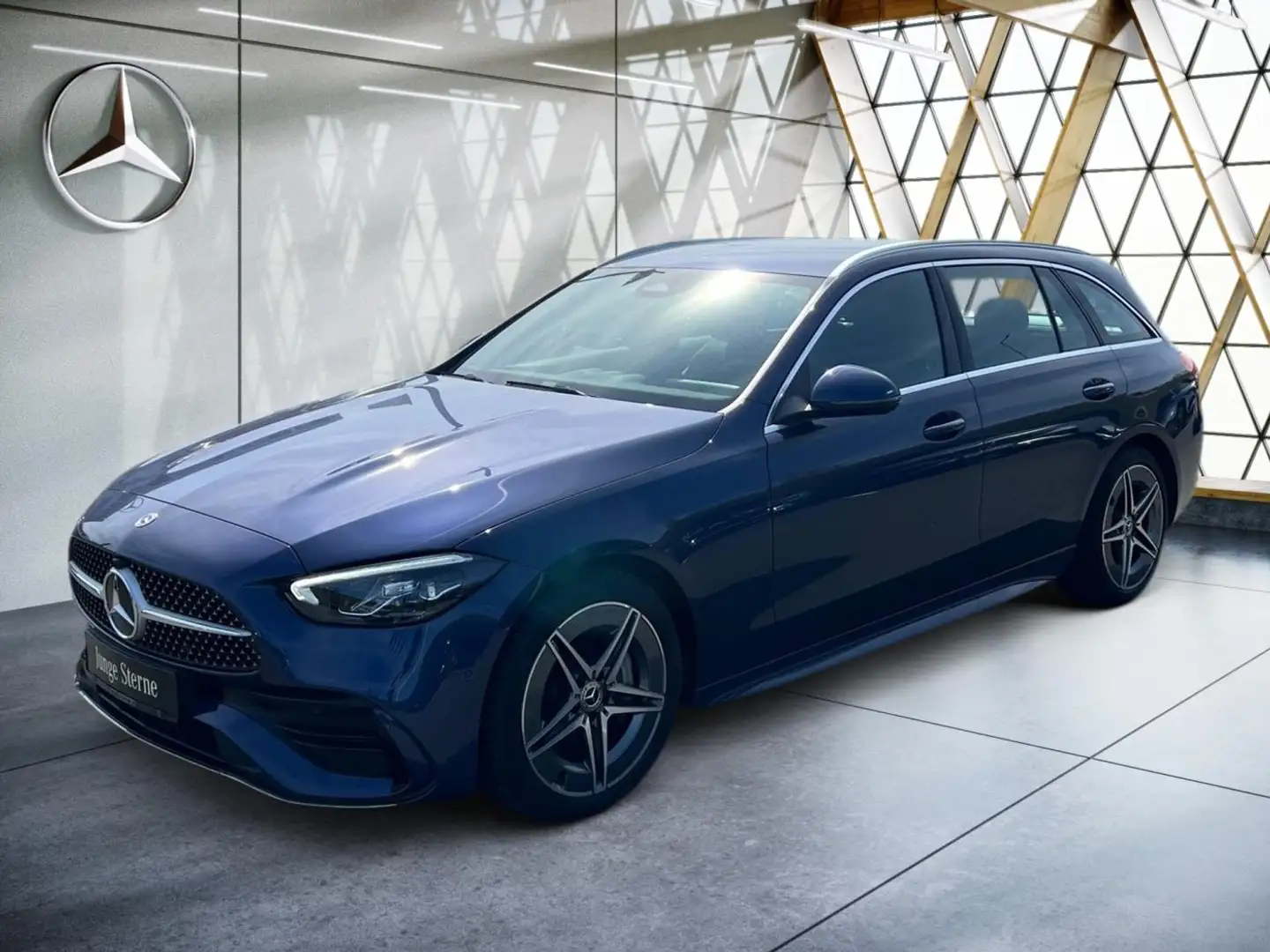 Mercedes-Benz C 220 d T AMG AHK**Easy-Pack**Guard**Sitzkomfort Blau - 2