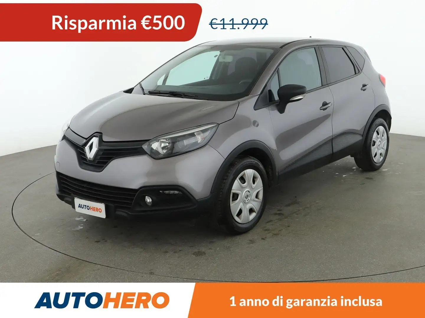 Renault Captur 1.5 dCi Energy Life 90 CV Gris - 1