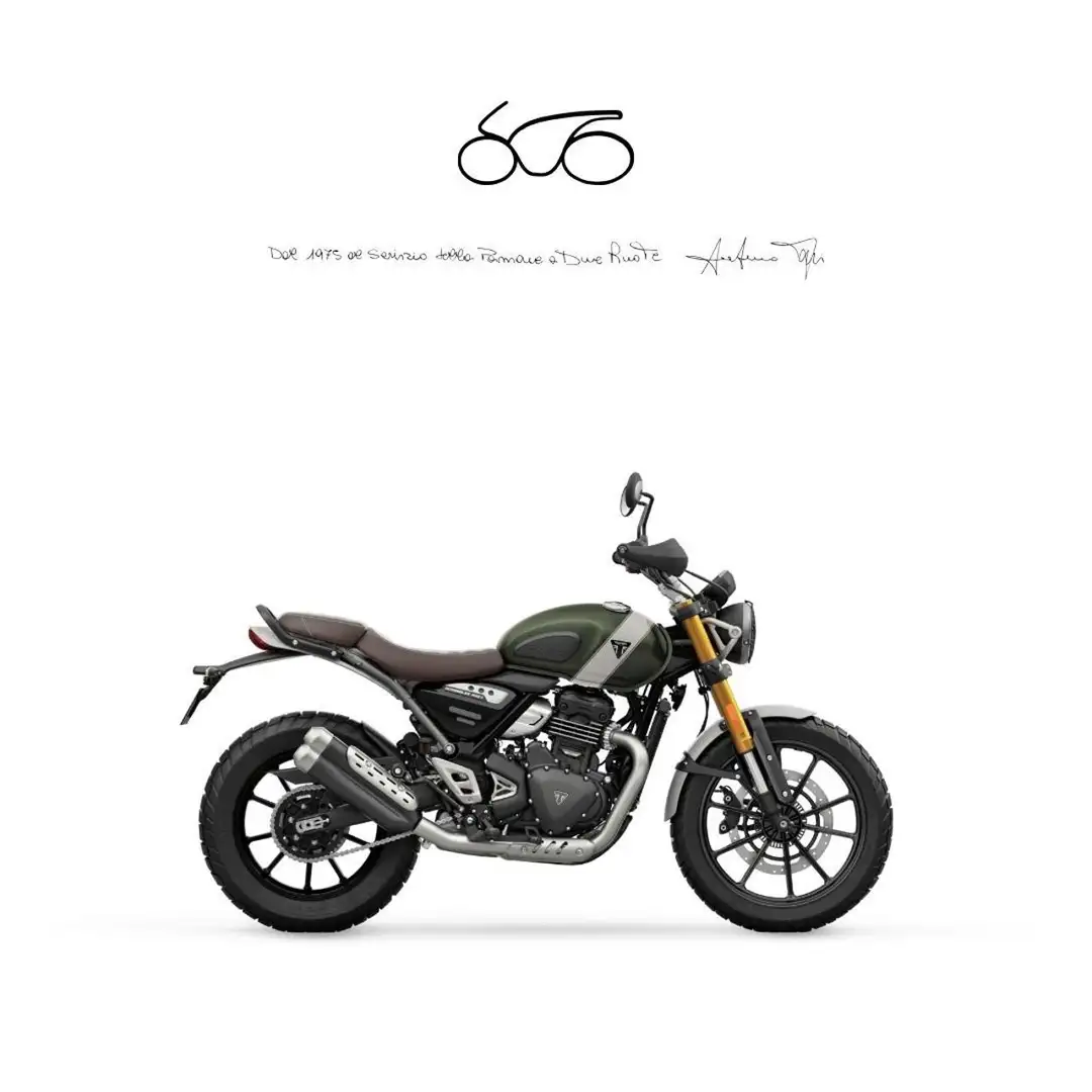 Triumph Scrambler 400 X 400 X Green - 1