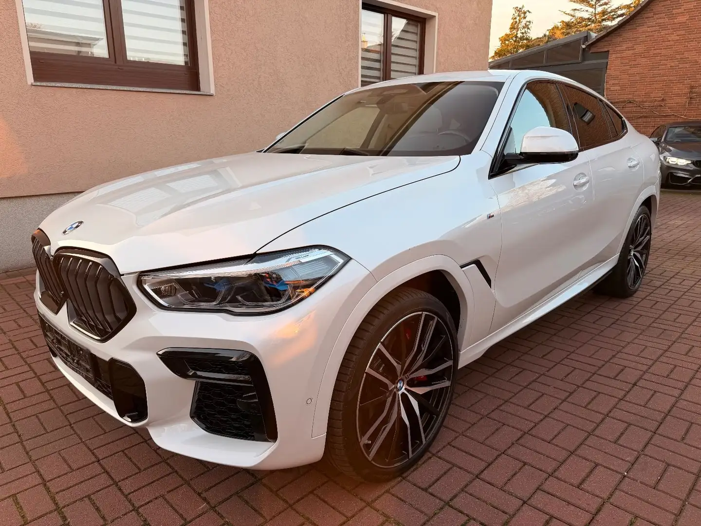 BMW X6 M50 i PANO+LED+STANDH+LEDER INDIVIDUAL WEISS Weiß - 1