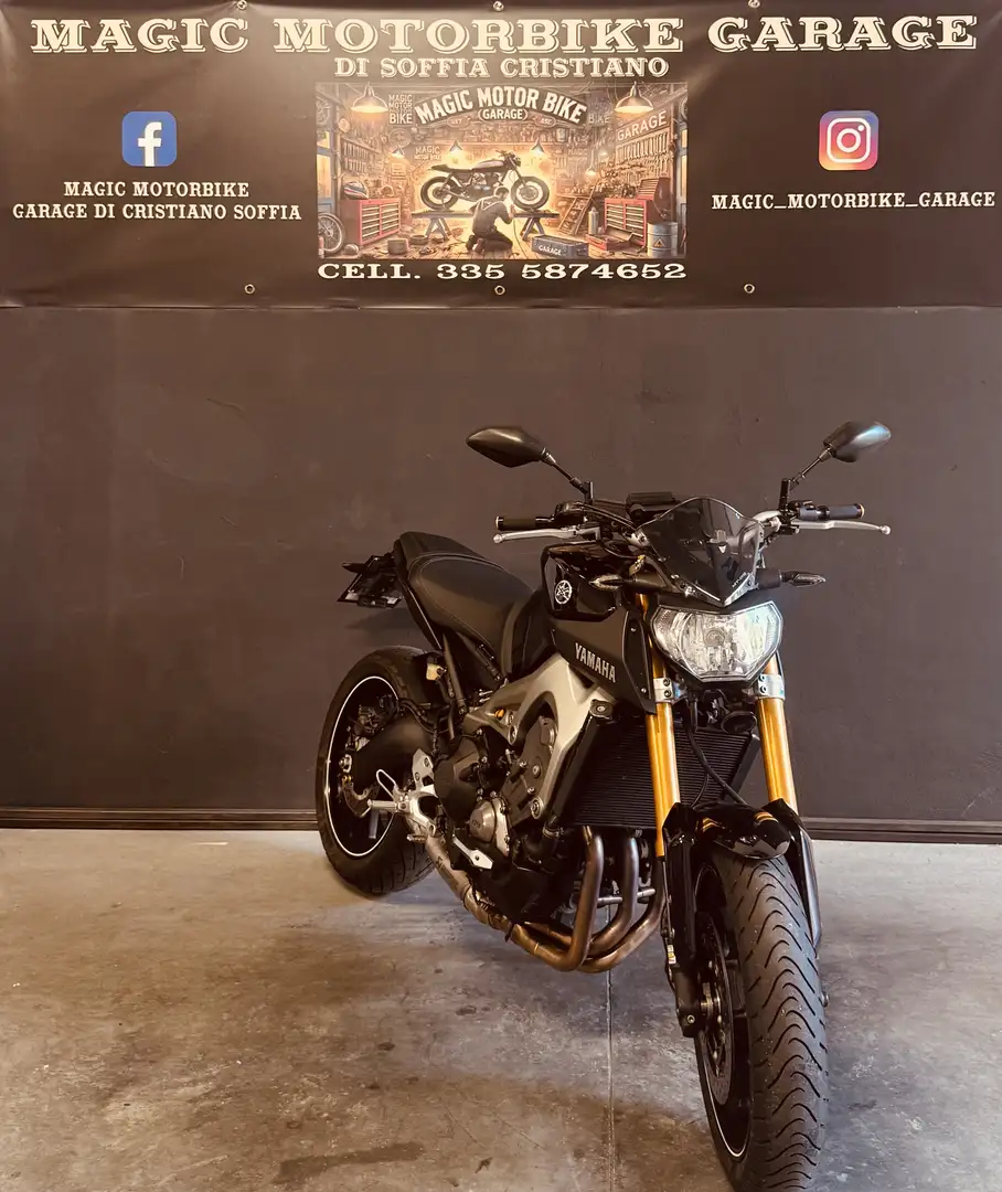 Yamaha MT-09 ohlins/akrapovic/risoma Blu/Azzurro - 2