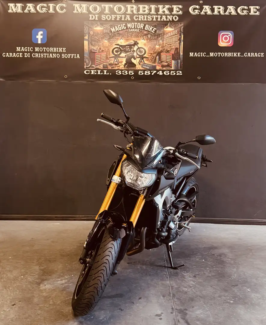 Yamaha MT-09 ohlins/akrapovic/risoma Blu/Azzurro - 1