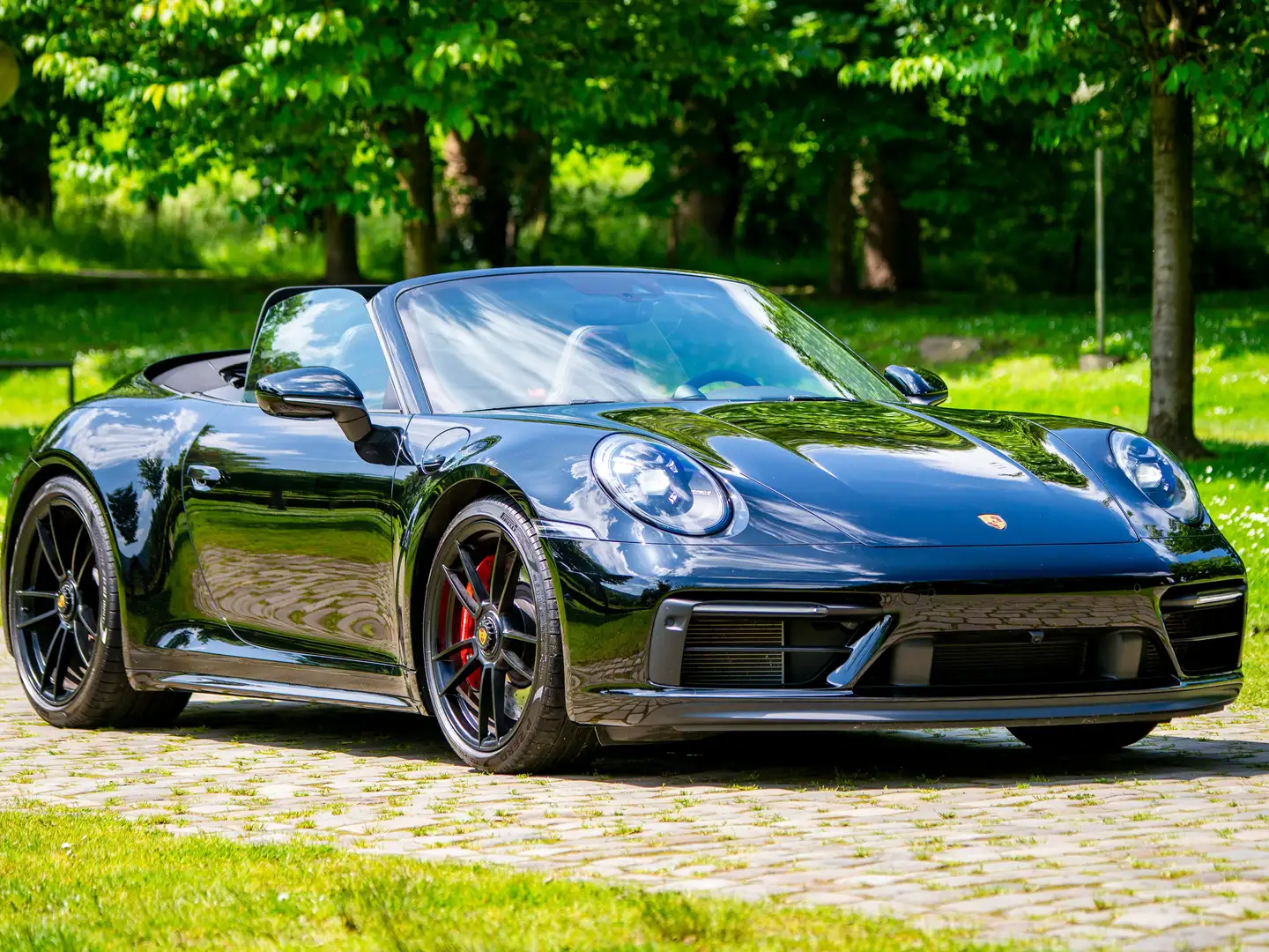 Porsche 911 Carrera 2 GTS Cabriolet 3.0 Bi-Turbo PDK / TVA 21% Noir - 1