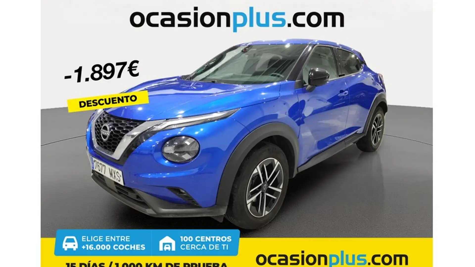 Nissan Juke 1.0 DIG-T N-Connecta 4x2 84kW Azul - 1