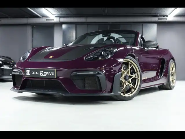 Porsche 718 Spyder RS PDK°WEISSACH°AUBERGINE PTS°XPEL°CARBON