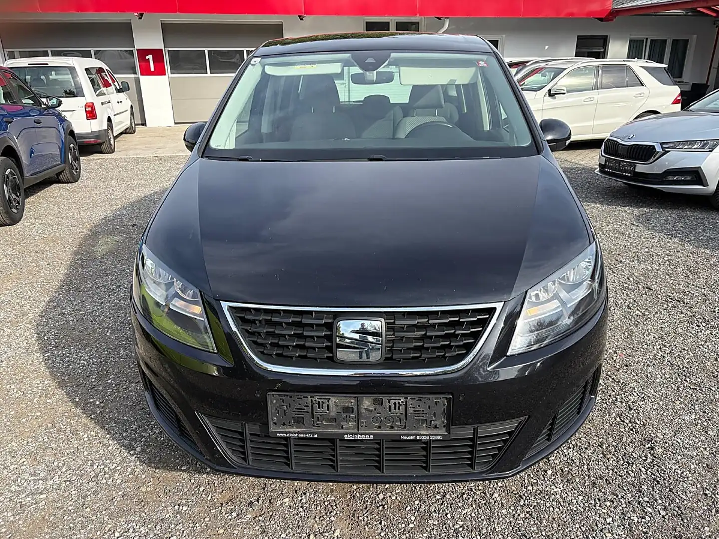 SEAT Alhambra Business 2,0 TDI** Pickerl 05/2027/Rostfrei/2. ... Schwarz - 2