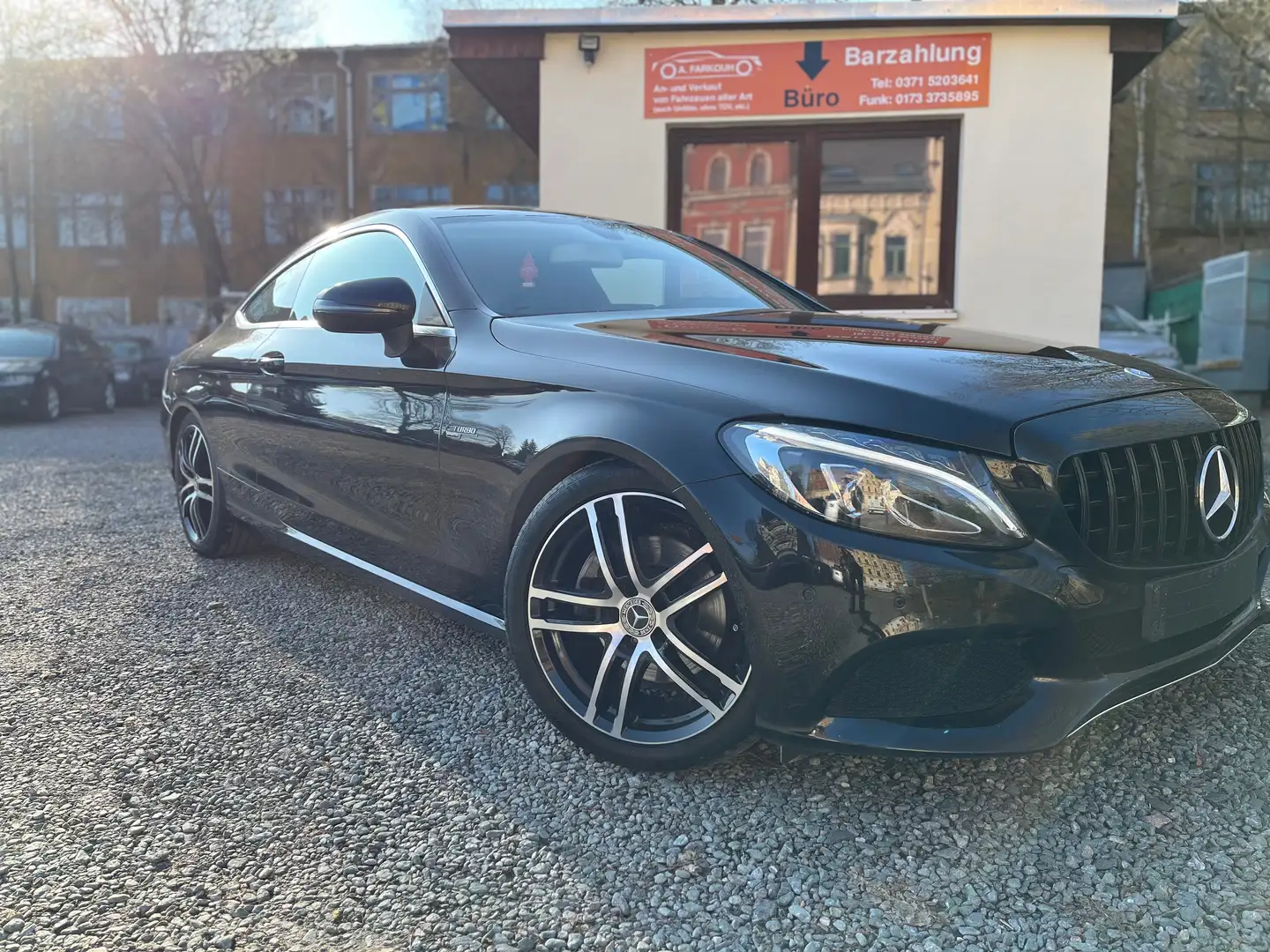 Mercedes-Benz C 200 Coupe 7G-TRONIC Fekete - 2