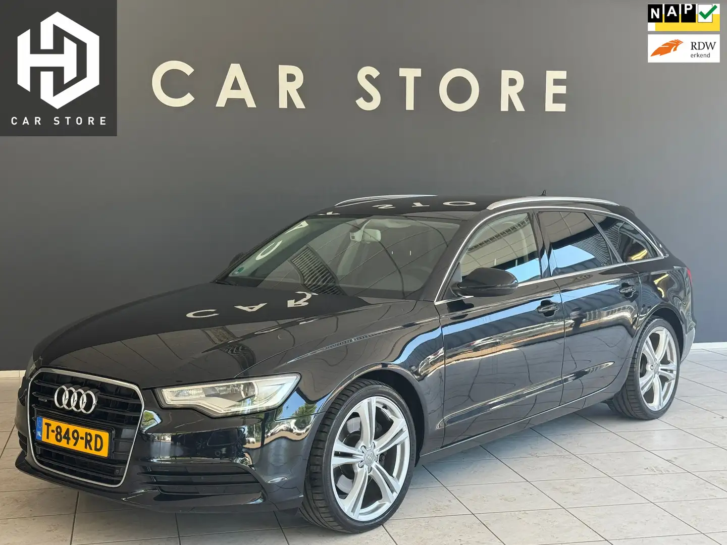 Audi A6 Avant 3.0 TDI 245pk Quattro Memory|Leder|Stoelkoel Negro - 1