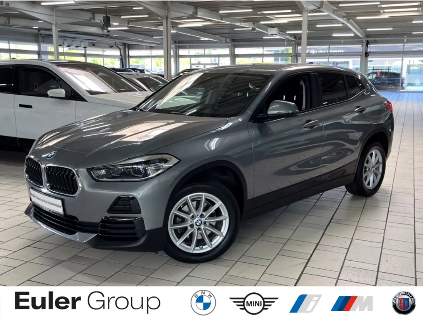 BMW X2 xDrive 18d A LED DAB SHZ Kamera Sonnenschutz El. H Grau - 1