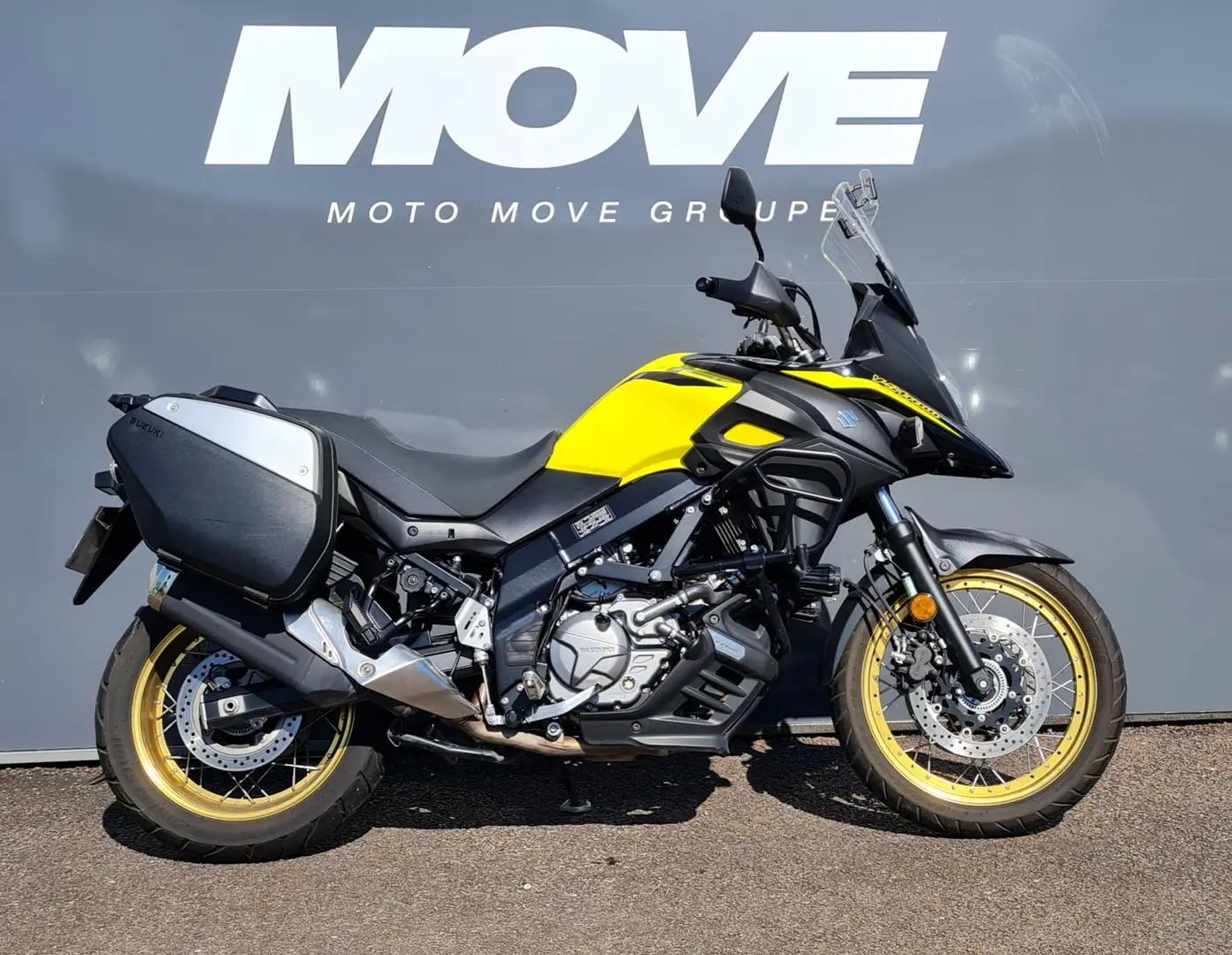 Suzuki V-Strom 650 XT Galben - 1