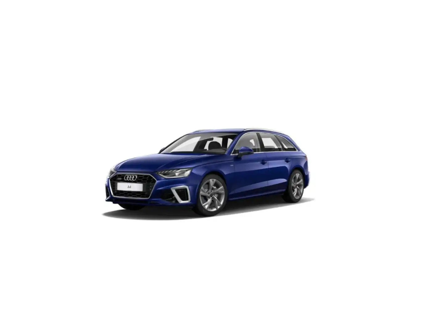 Audi A4 Avant 40 TDI quattro S line AHK/NAV/RFK/Leder Blau - 2