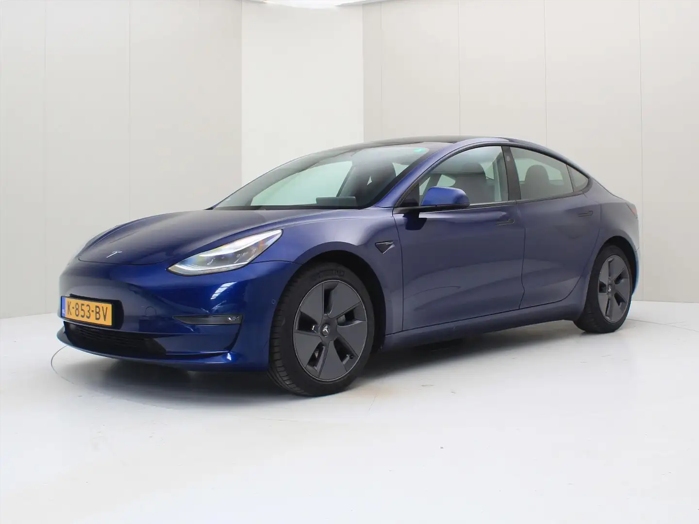 Tesla Model 3 Long-Range AWD 351pk 75 kWh [ FACELIFT+WARMTEPOMP+ Blauw - 1