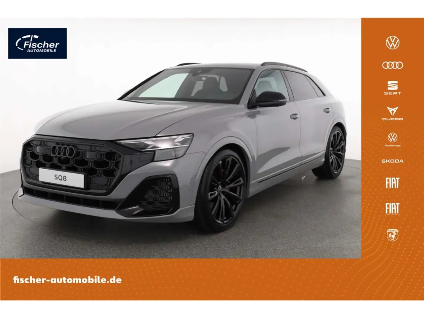 Audi SQ8 TFSI quattro LP: 137.147,- /Head-up Display Grijs - 1