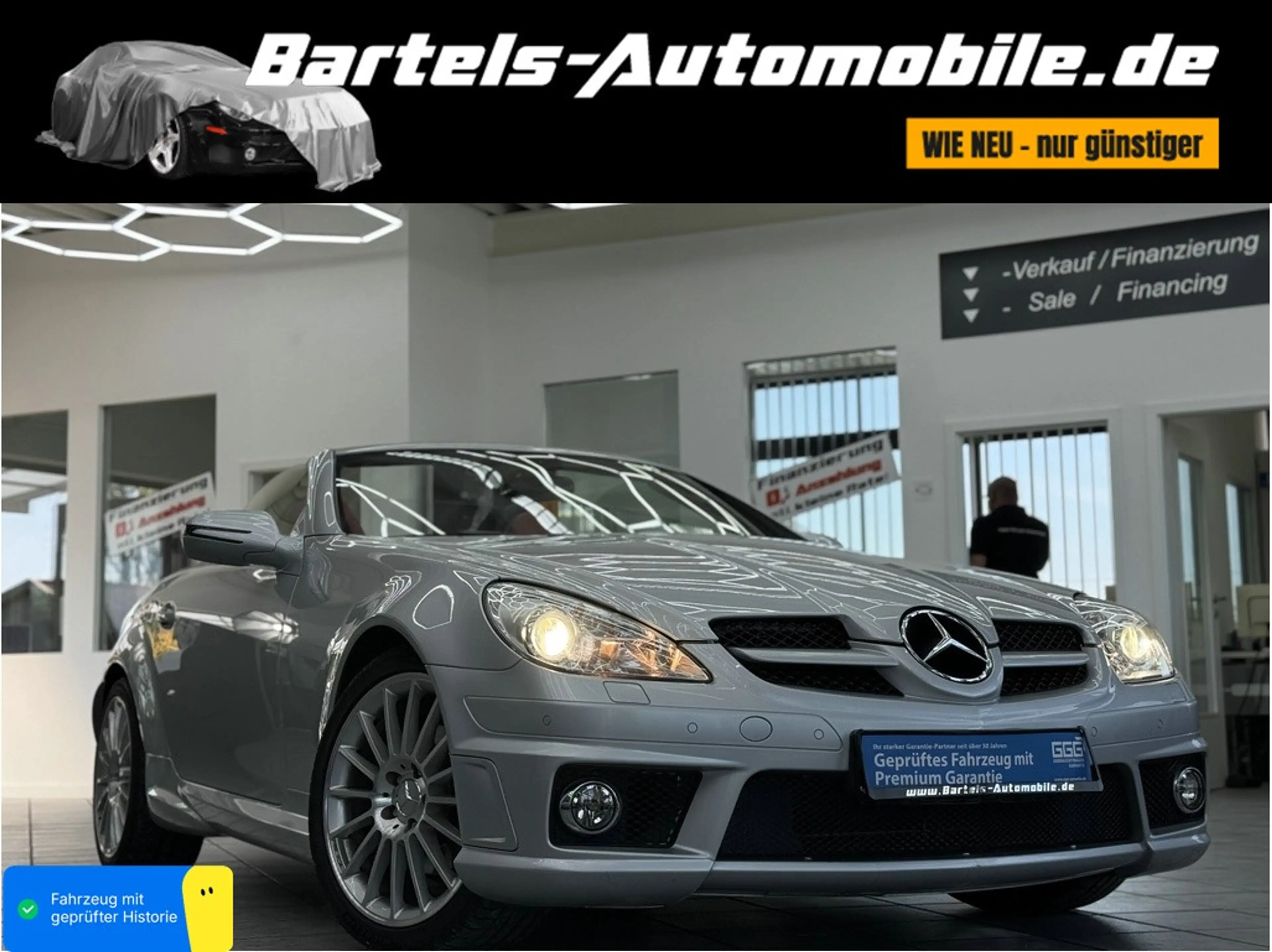 Mercedes-Benz SLK 300 V6 AMG-Line, Leder, Bi-Xenon, Airscarf