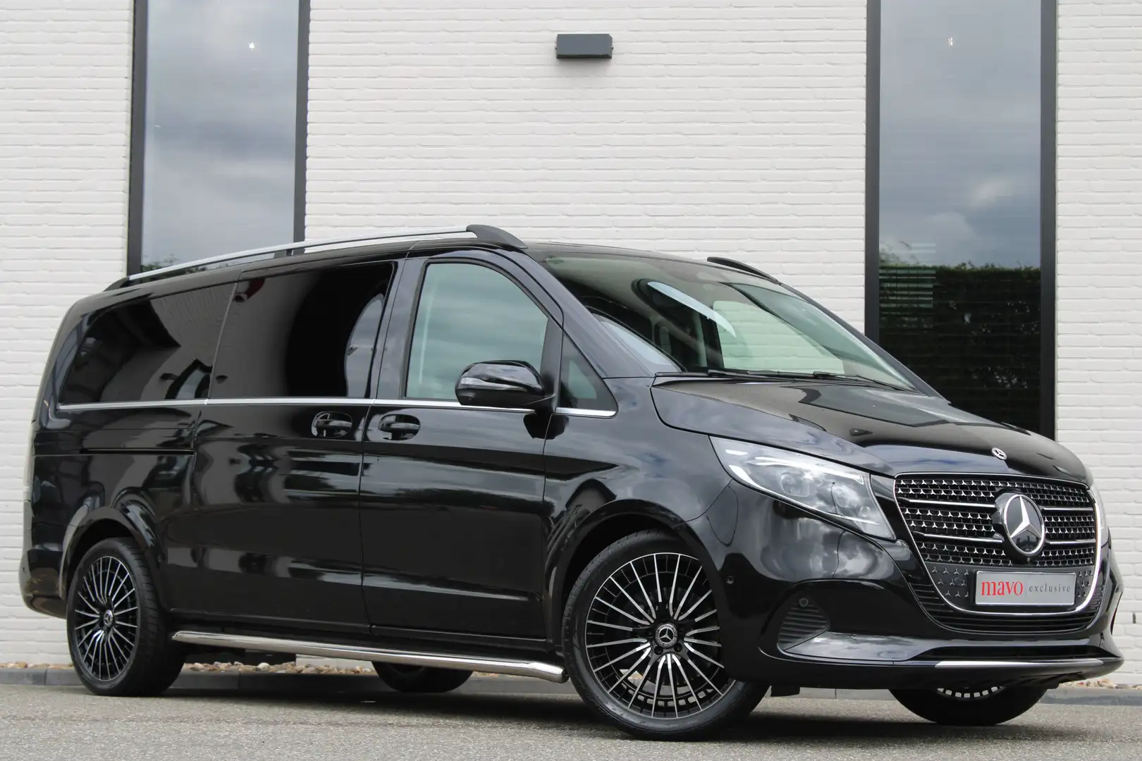 Mercedes-Benz V 300 300d / XXL / DC / 2x Electrische Schuifdeur / 360 Zwart - 1