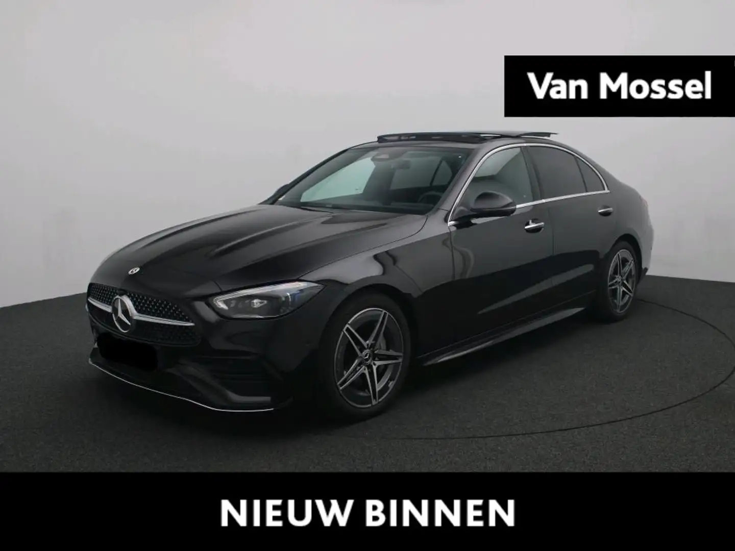Mercedes-Benz C 180 AMG LINE Berline + DIGITAL LIGHT + PANORAMISCH DAK Noir - 1