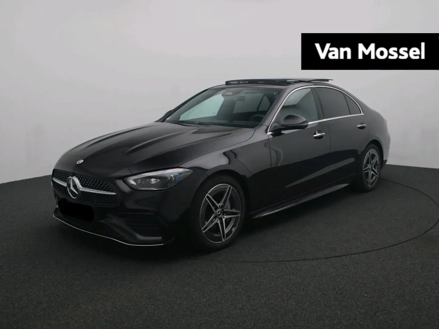 Mercedes-Benz C 180 AMG Line Berline - DIGITAL LIGHT - PANO - MEMORY - Zwart - 1