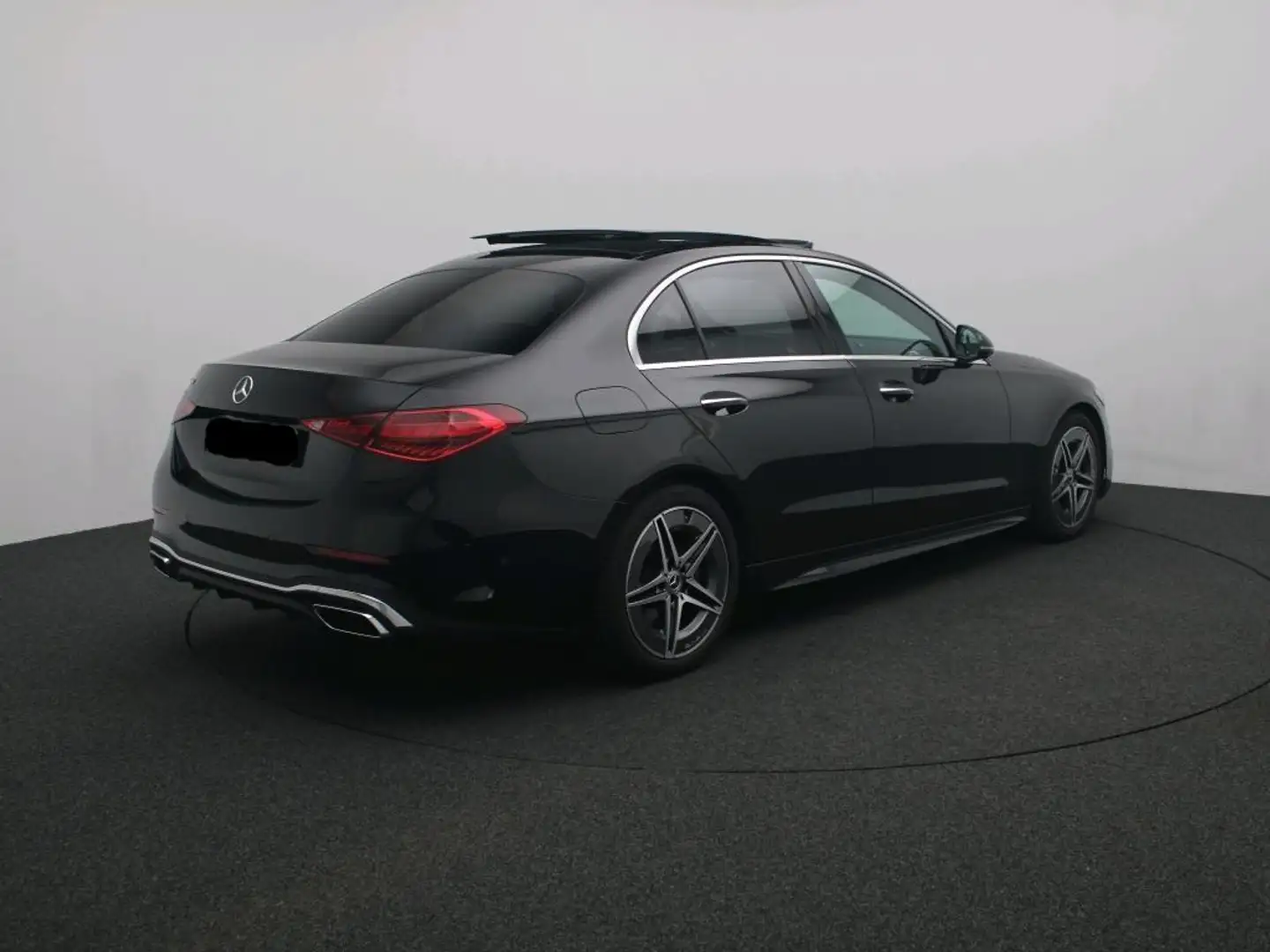 Mercedes-Benz C 180 AMG LINE Berline + DIGITAL LIGHT + PANORAMISCH DAK Noir - 2