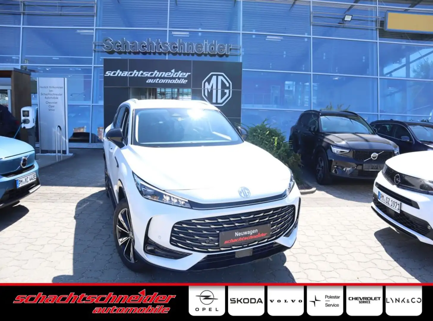 MG HS PHEV Luxury+ACC+Leder+Navi+SOFORT! Weiß - 1