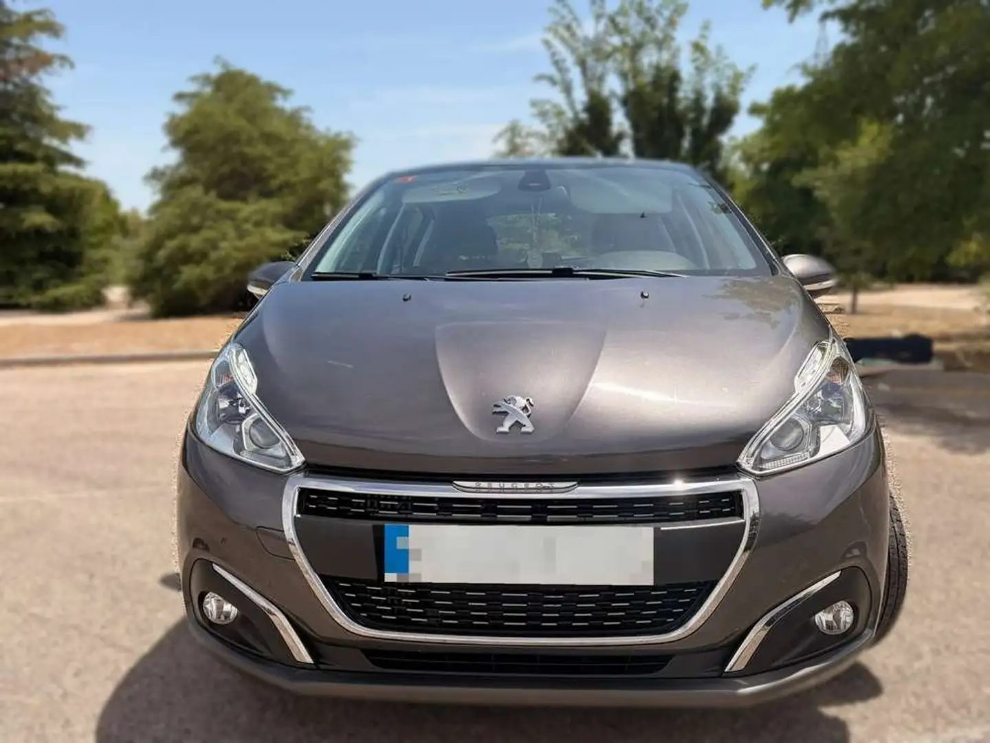 Peugeot 208 Signature BlueHDi Gris - 1