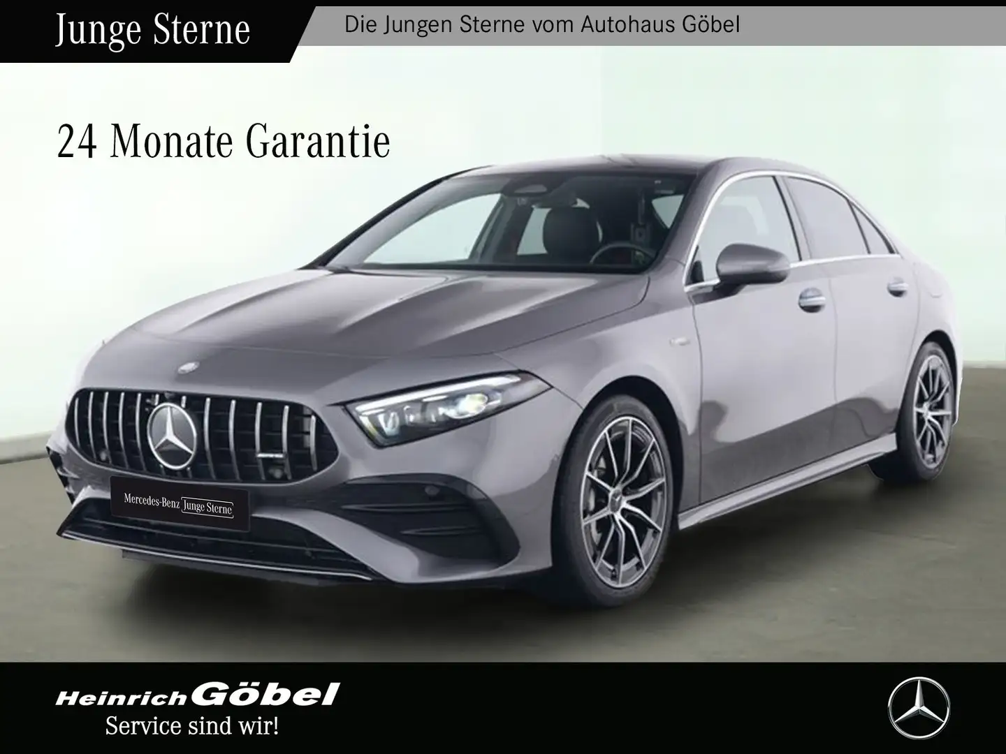 Mercedes-Benz A 35 AMG A 35 4M Lim. PANO+MULTIBEAM+KAMERA+AMBIENTE+NAVI Grau - 1