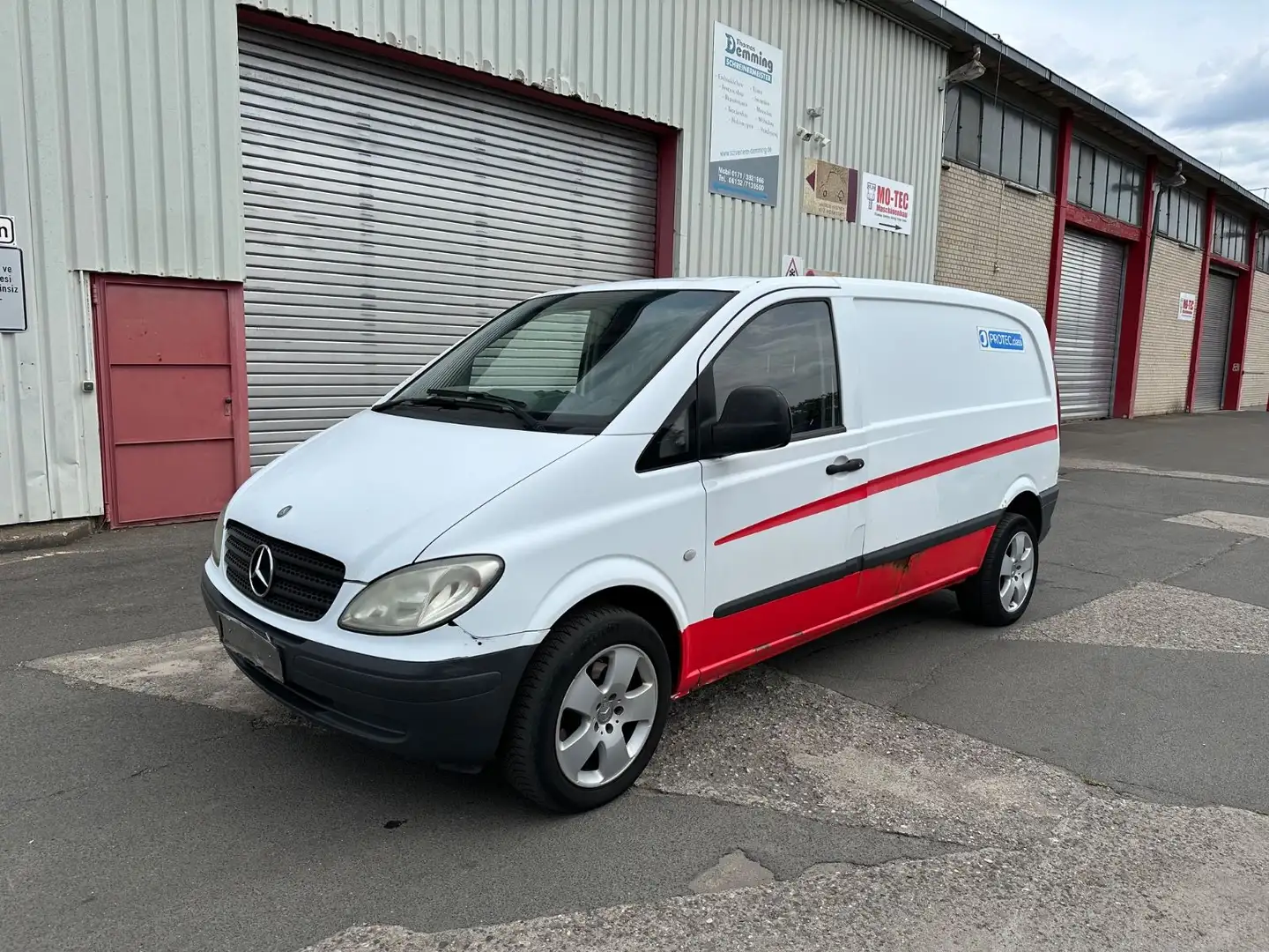 Mercedes-Benz Vito Kasten 109 CDI kompakt mit TÜV Blanco - 1