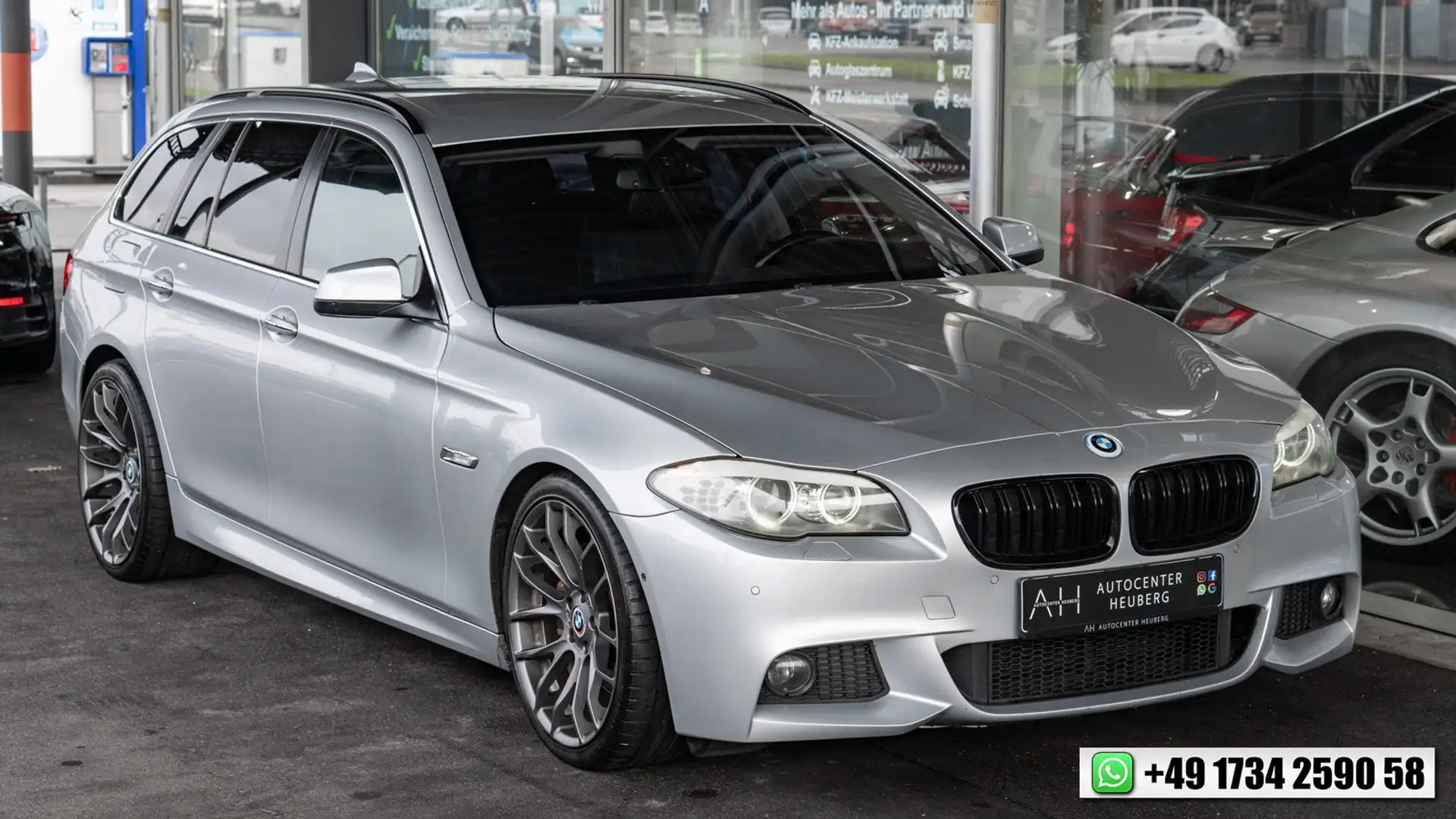 BMW 535 d M PAKET *HUD*360°*SOFTCLOSE*STANDHZG* Silber - 1