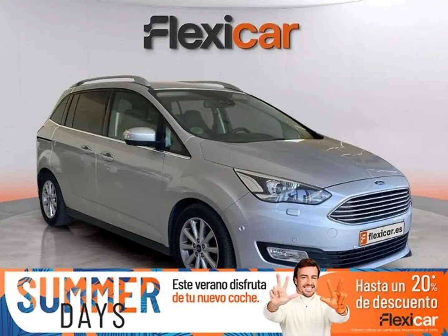 Ford Grand C-Max 2.0TDCi Auto-S&S Titanium PS Šedá - 1